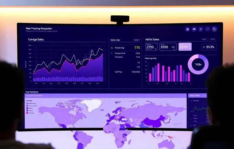Sales BI dashboard